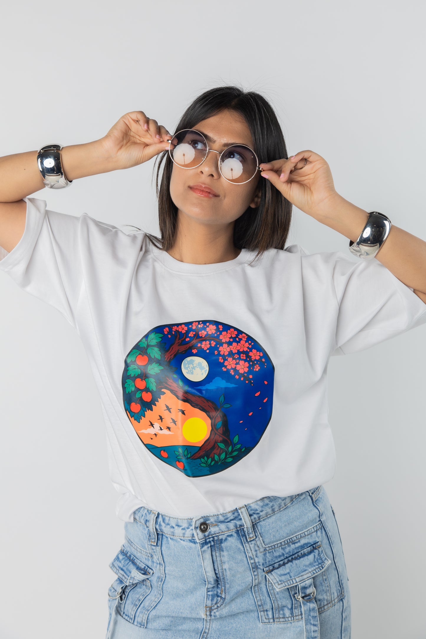 Yin and Yang Oversized T-Shirt