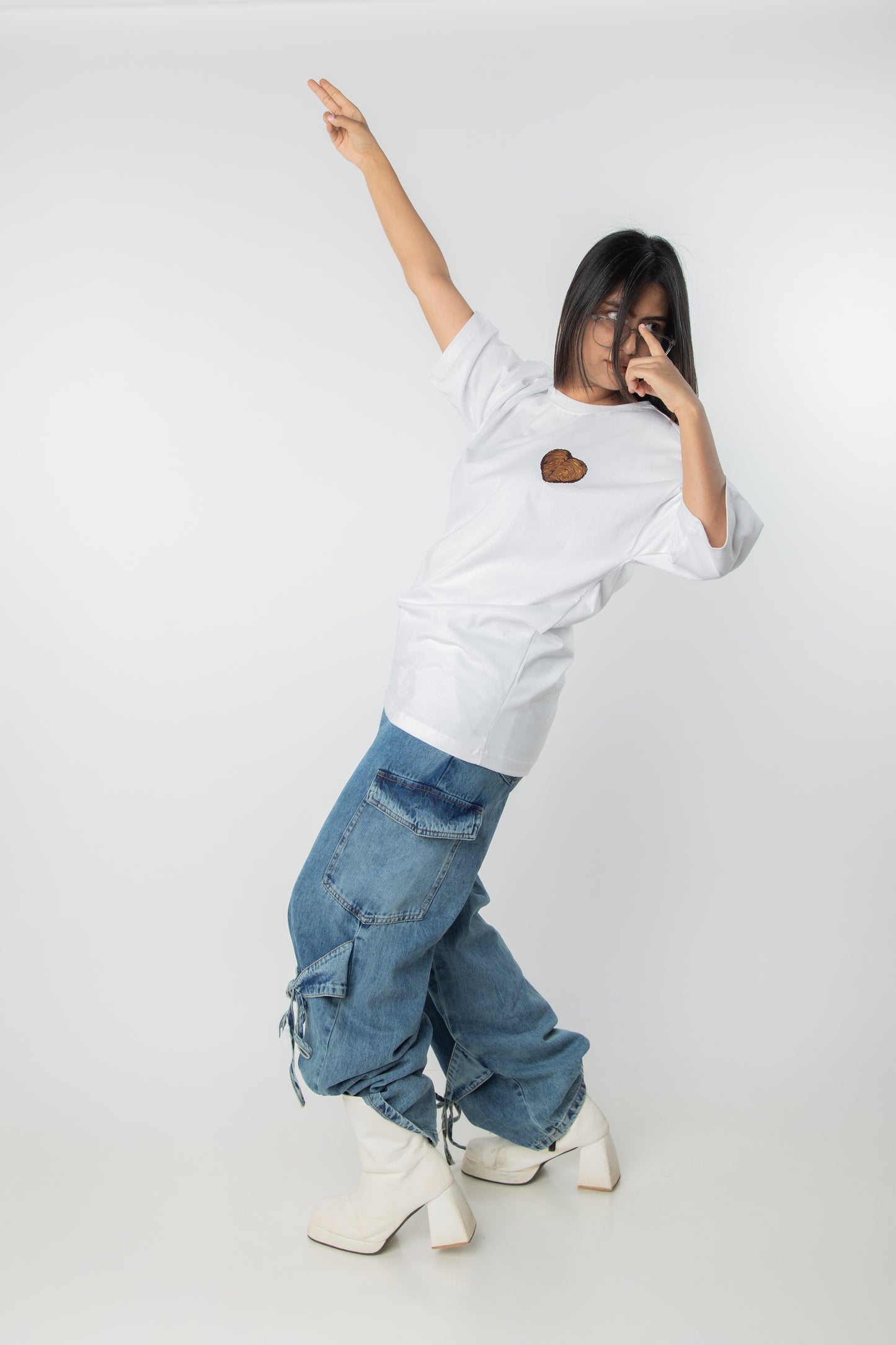 Grow With Authenticity Oversized T-Shirt
