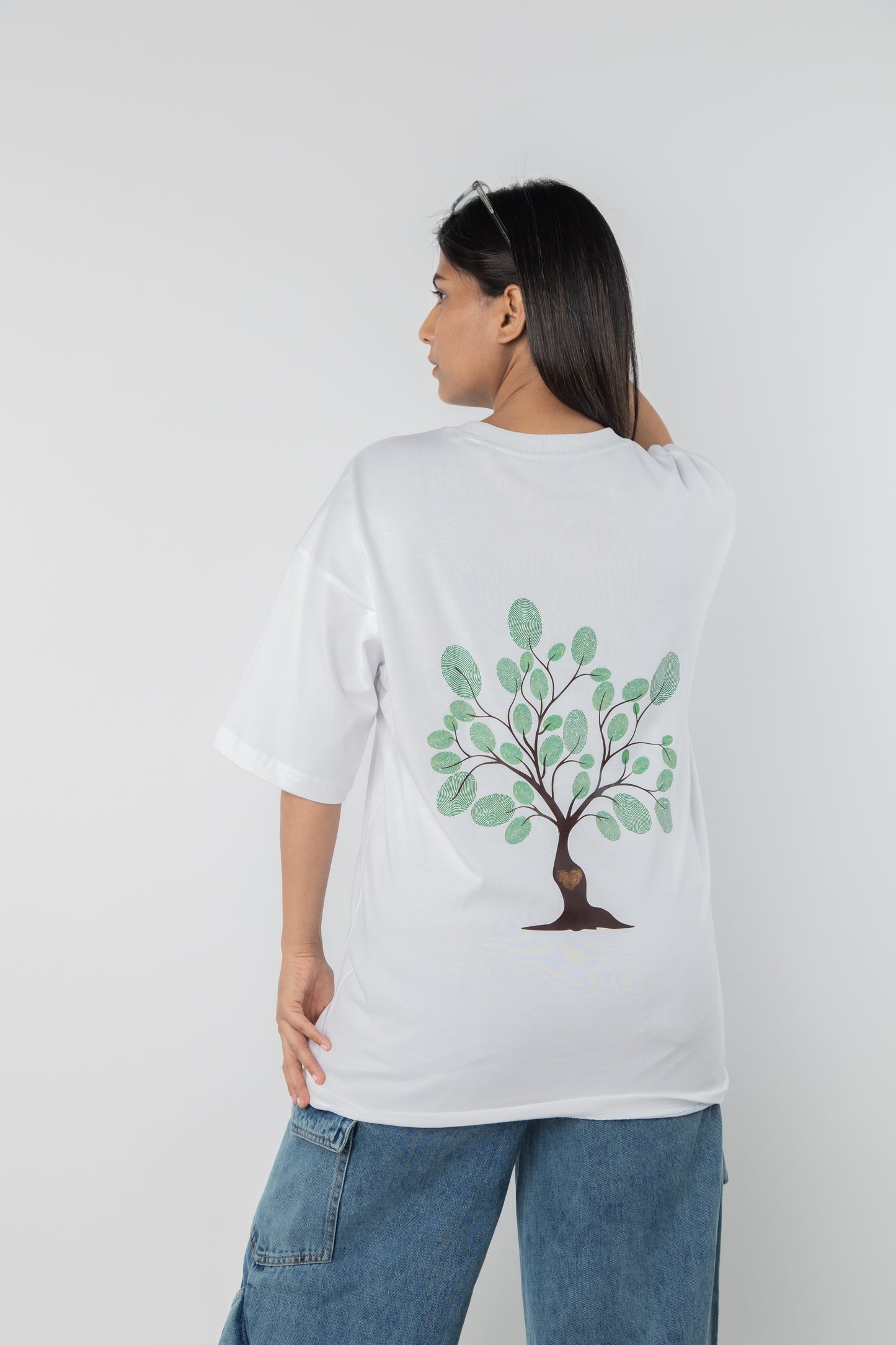 Grow With Authenticity Oversized T-Shirt