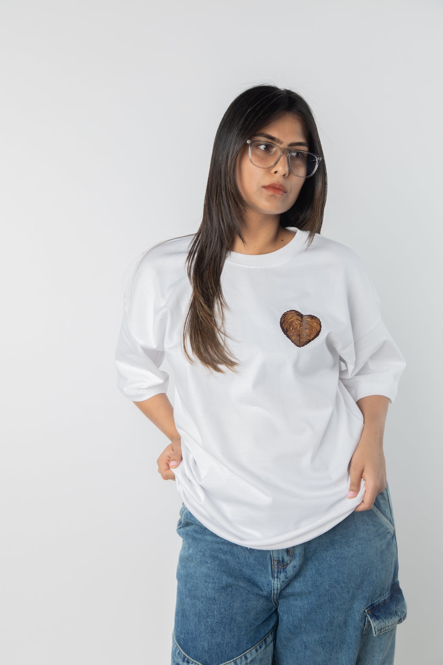 Grow With Authenticity Oversized T-Shirt