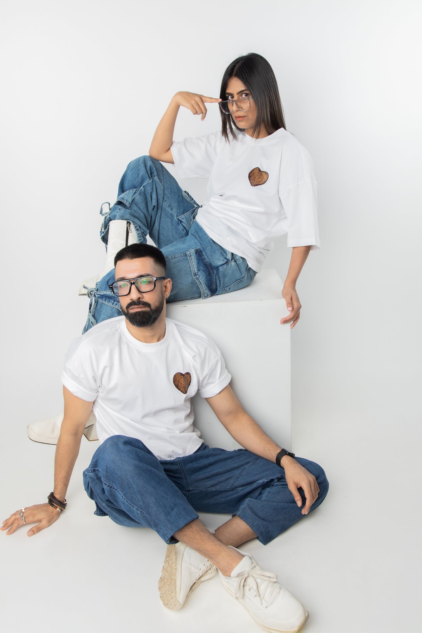 Grow With Authenticity Oversized T-Shirt