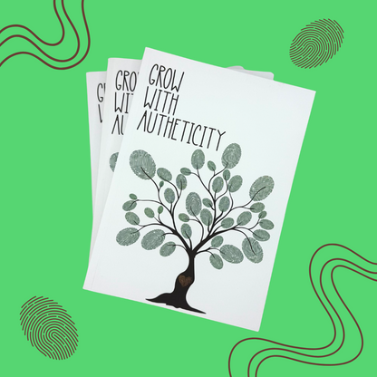 Grow With Authenticity Notebook