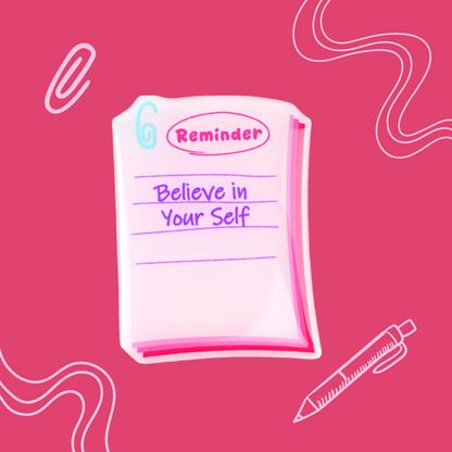 Believe in Yourself