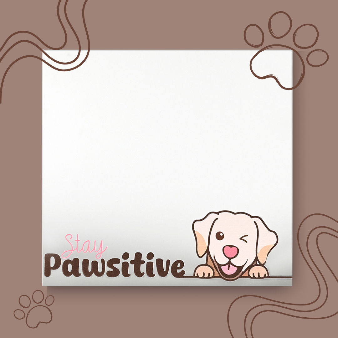 Stay Pawsitive Acrylic Mirror