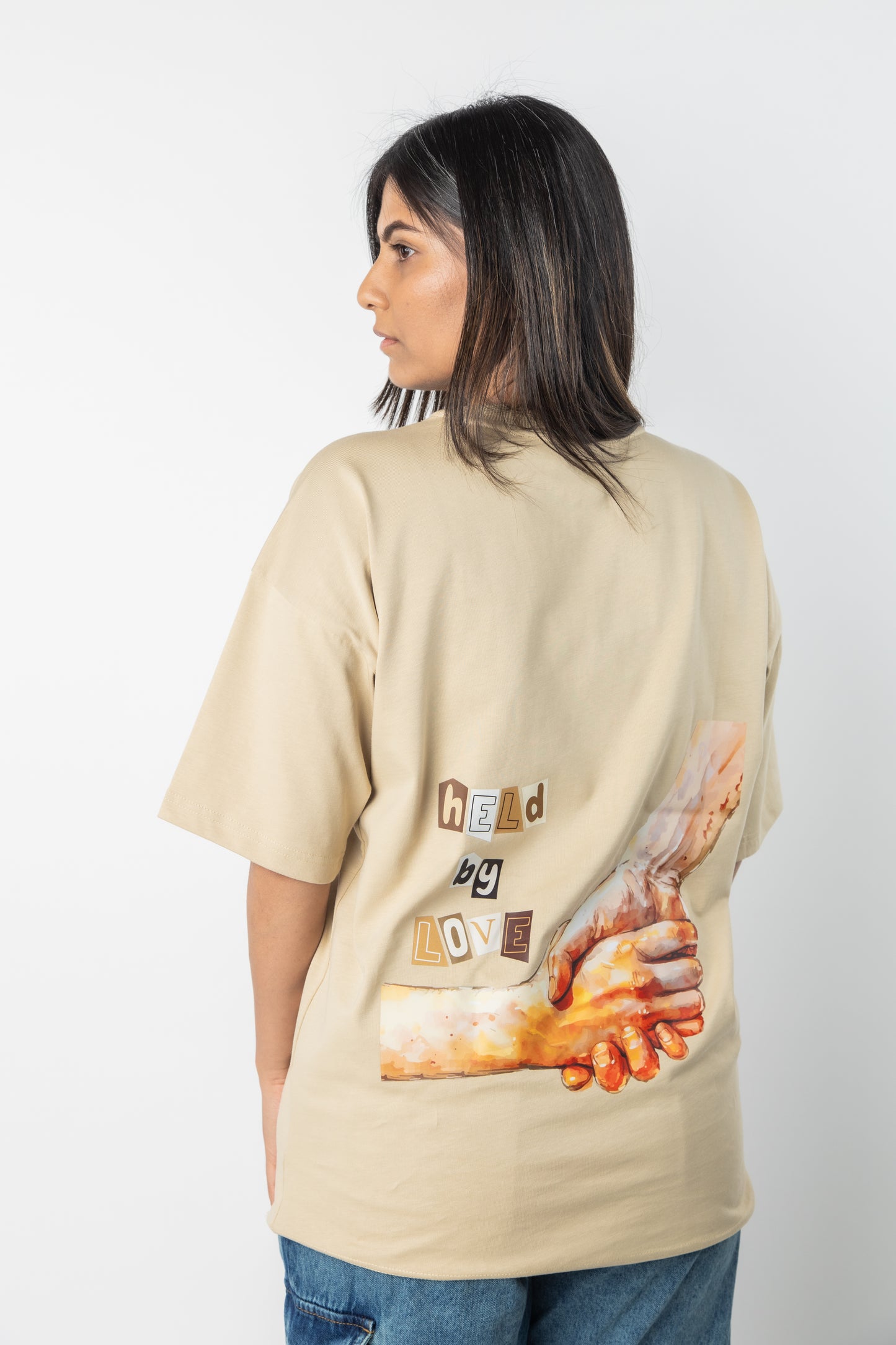 Held By Love Oversized T-Shirt
