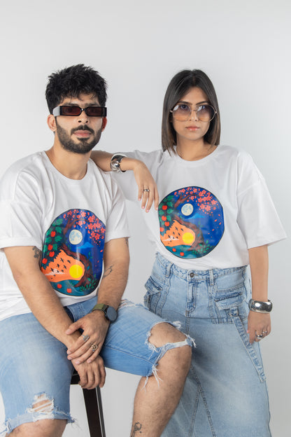 Yin and Yang Oversized T-Shirt