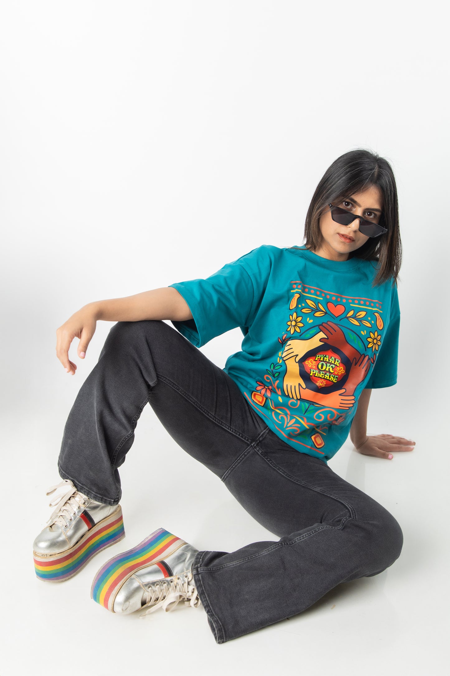 Pyaar Ok Please Oversized T-shirt
