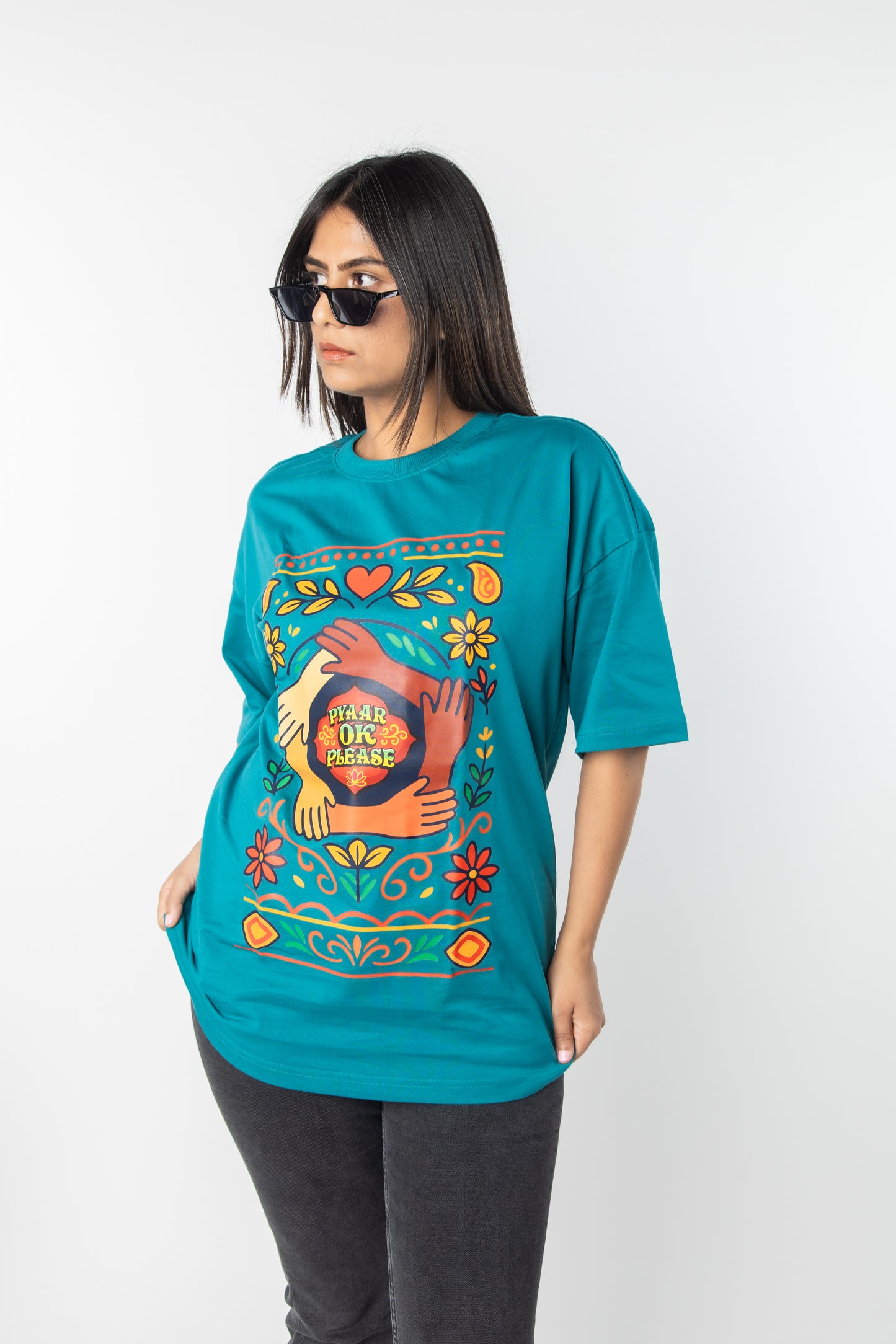 Pyaar Ok Please Oversized T-shirt
