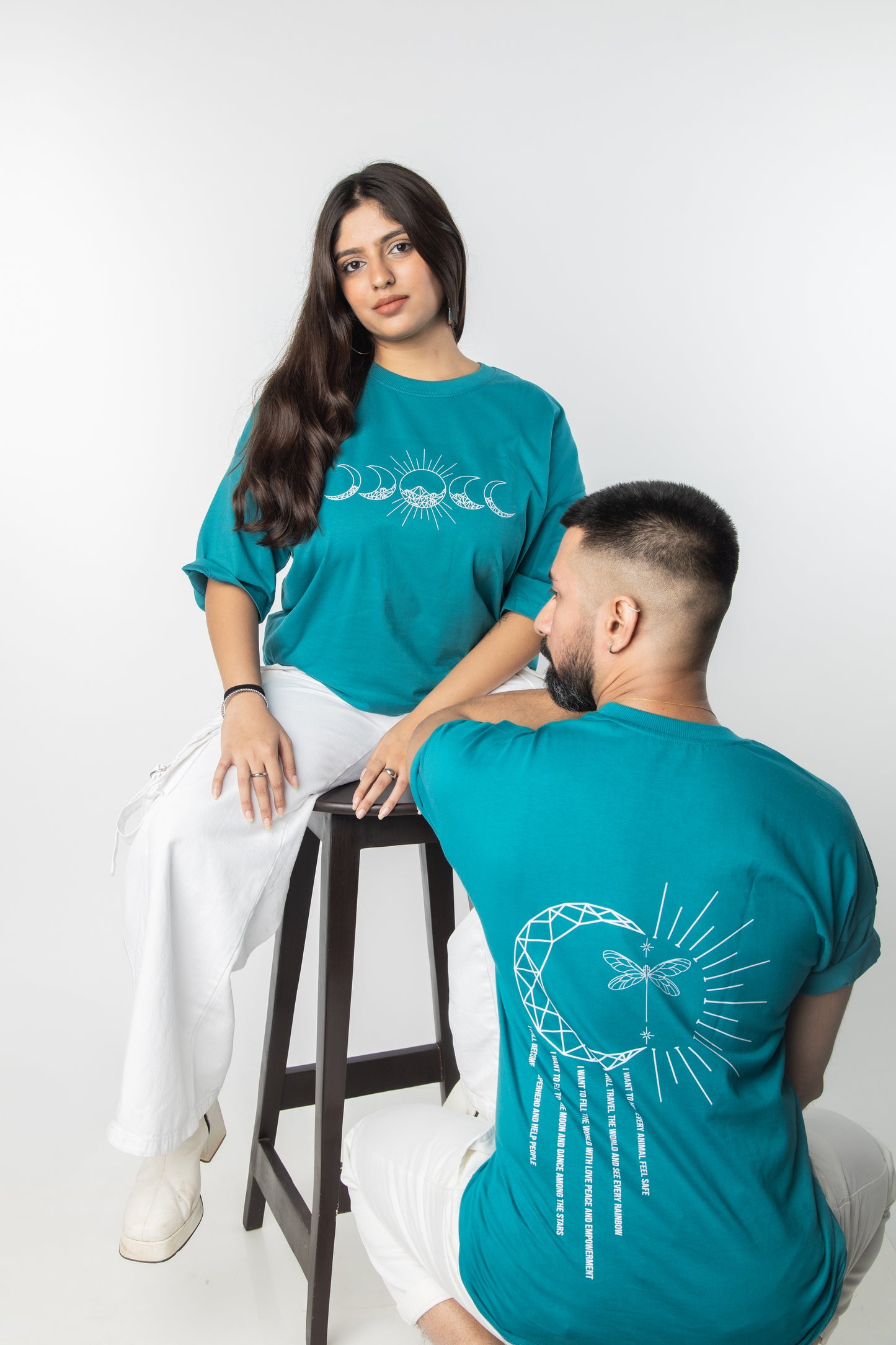 The Dreamcatcher of Phases Oversized T-shirt