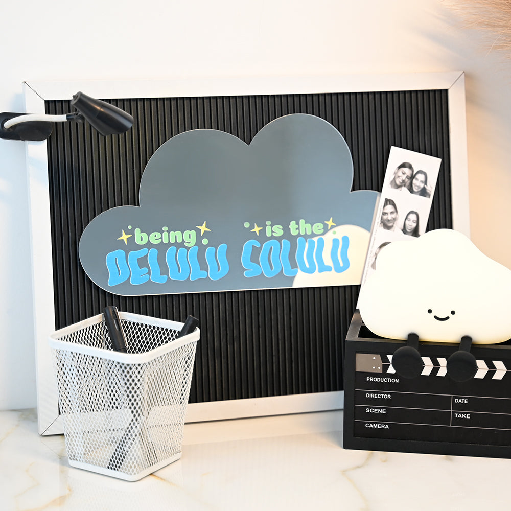Delulu Acrylic Mirror