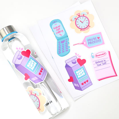 Self-Love Juice Stickers (Pack of 5)